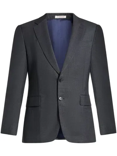 Fursac Wool Jacket In Grey