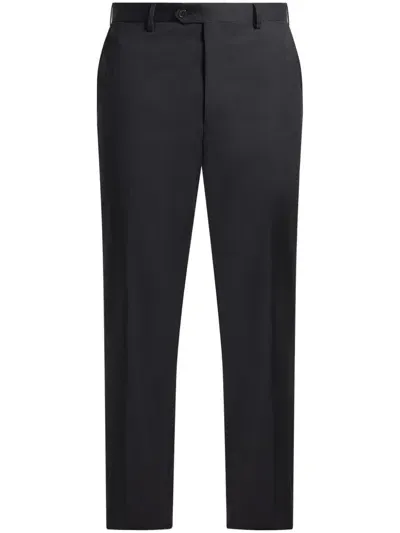 Fursac Wool Trousers In Black