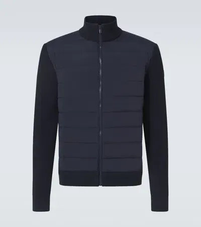 Fusalp Lissandre Knitted Jacket In Blue