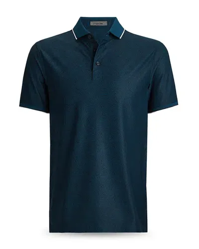 G/fore Fingerprint Tech Polo In Deep Sea