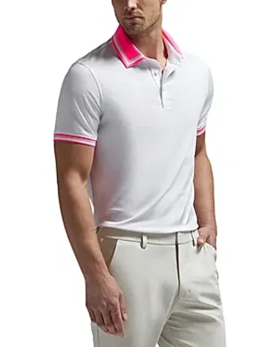 G/fore Tux Tech Jersey Polo In Snow