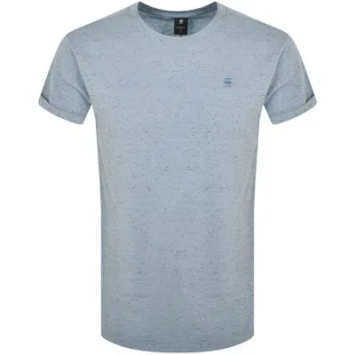 G-star G Star Raw Lash Logo T Shirt Blue