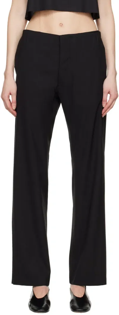 Gabriela Coll Garments Black No.205 Trousers In 02 Black