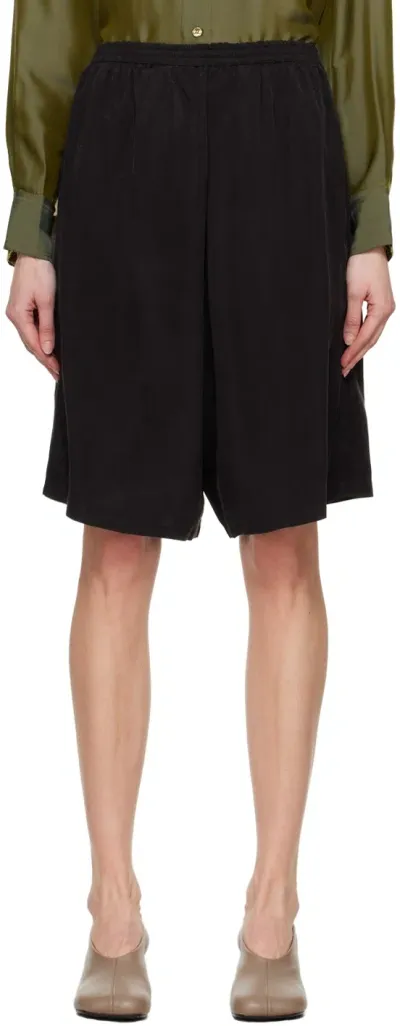 Gabriela Coll Garments Black No.259 Shorts In 02 Black