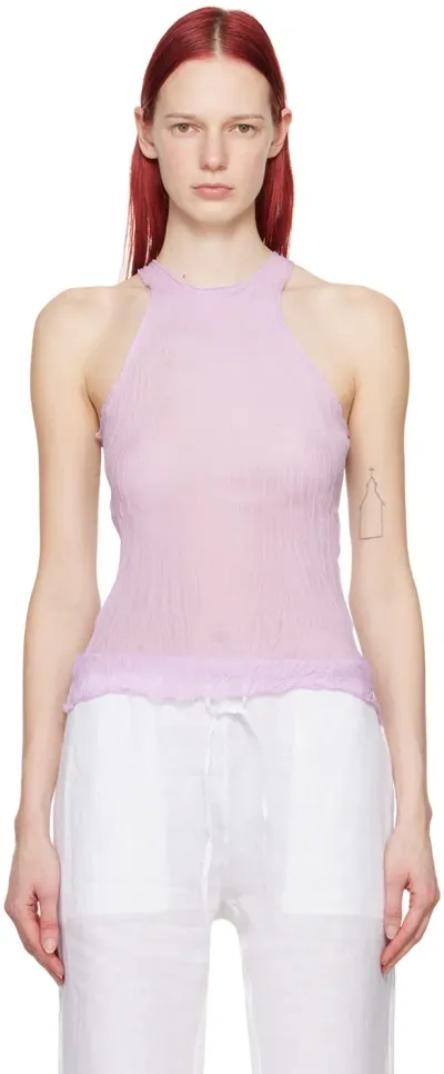 Gabriela Coll Garments Purple No.73 Tank Top In 61 Mauve