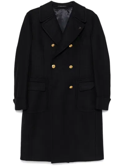 Gabriele Pasini Double-breasted Coat In Blue