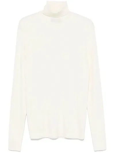 Gabriele Pasini Ribbed Sweater In Neutrals