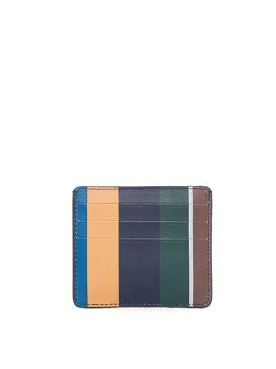 Gallo Credit Card Holder In Blu-verde