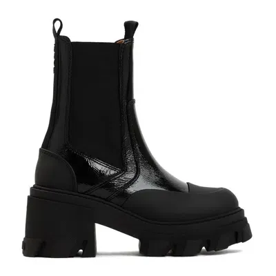 Ganni Boots In Black