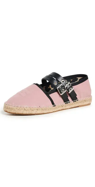 Ganni Espadrilles Straps In Nude & Neutrals