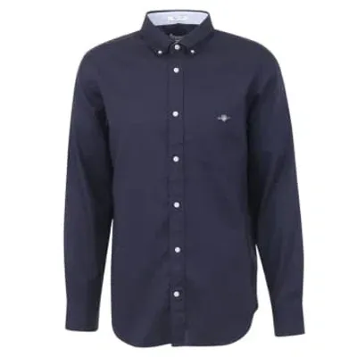 Gant L/s Shirt In Navy