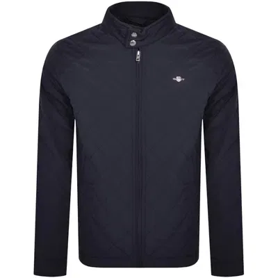 Gant Quilted Windcheater Jacket Navy