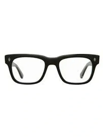 Garrett Leight 1097/49 Troubadour Eyewear In Bk Black