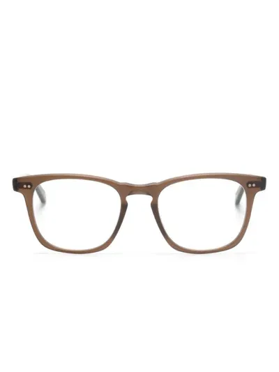 Garrett Leight Alder Glasses In Brown