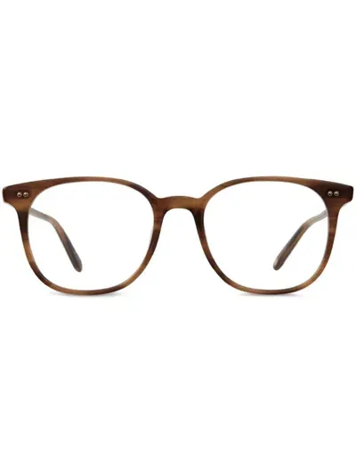 Garrett Leight Carrol Bio Blonde Tortoise In Braun