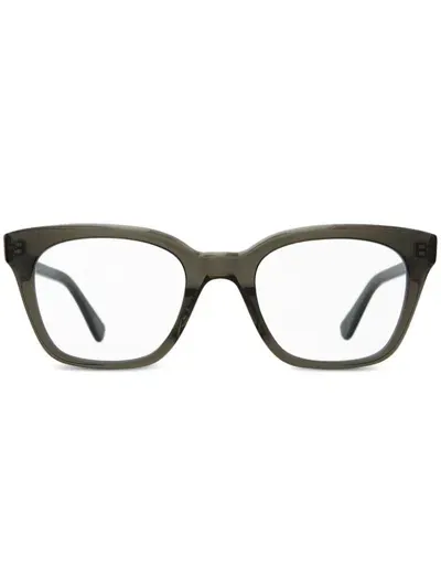 Garrett Leight El Rey Glasses In Black