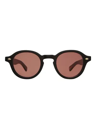 Garrett Leight Flipper Sunglasses In Black