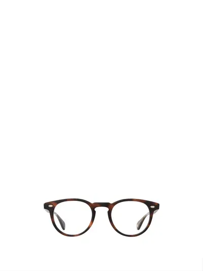 Garrett Leight Hercules Spotted Brown Shell Glasses