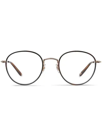 Garrett Leight Paloma Spotted Brown Shell-gold