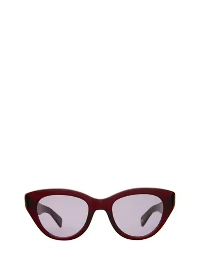 Garrett Leight Sunglasses In Red