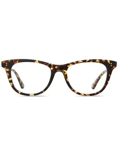 Garrett Leight Tia Jane Tuscan Tortoise Glasses