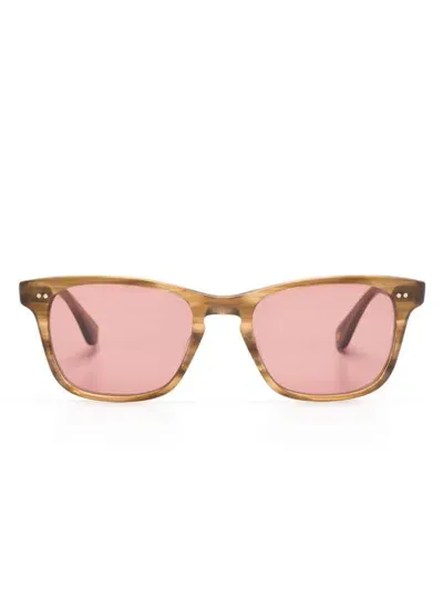 Garrett Leight Torrey Sonnenbrille In Pink