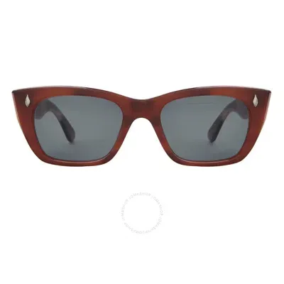 Garrett Leight Square-frame Sunglasses In Brown