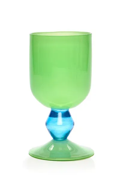 Gather Miami Sweetie Glass In Lime Green