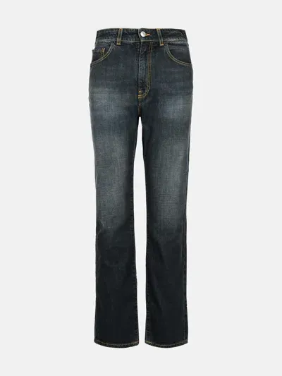 Gcds Black Cotton Jeans