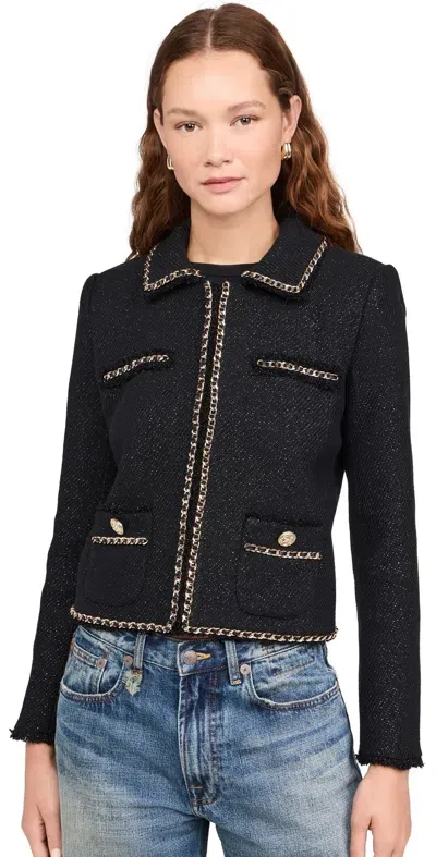 Generation Love Suvi Tweed Jacket Black