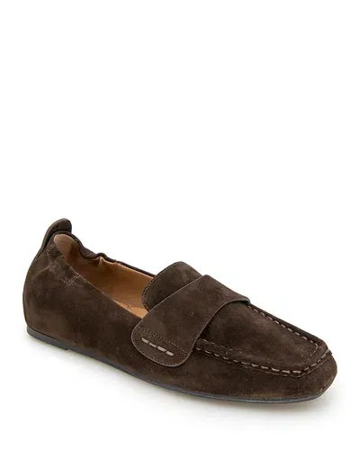 Gentle Souls By Kenneth Cole Women's Sophie Loafer Flats In Chocolate