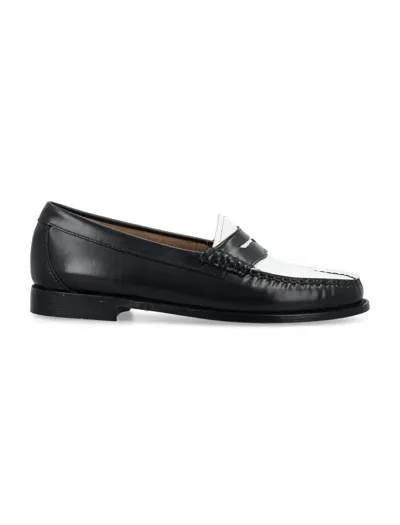 G.h.bass &amp; Co. Classic Loafer In Black White