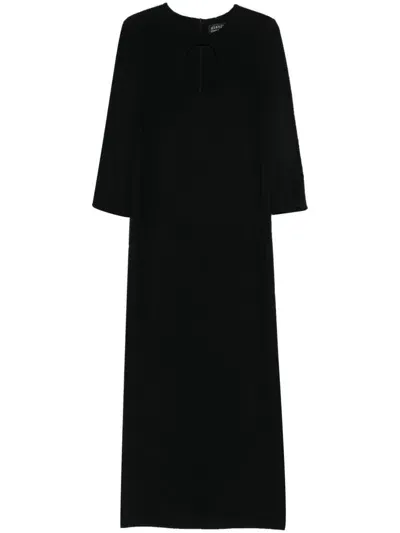 Gianluca Capannolo Jean Maxi Dress In Black