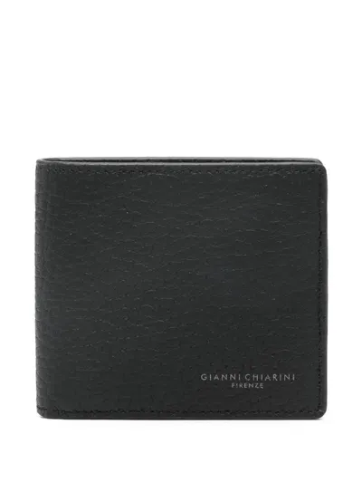 Gianni Chiarini Leather Wallet In Black