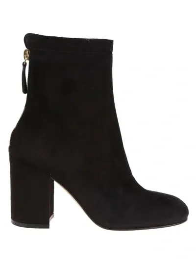 Gianvito Rossi Bellamy Suede Boot In Black