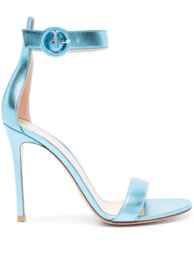 Gianvito Rossi Portofino 105 In Blau