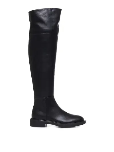 Gianvito Rossi Lexington Boots In Black