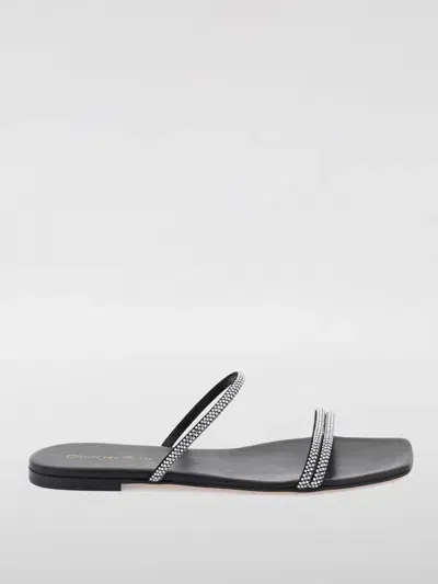 Gianvito Rossi Flat Sandals  Woman Color Black In Multicolor