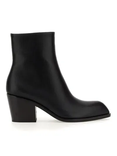 Gianvito Rossi Leather Boot In Black