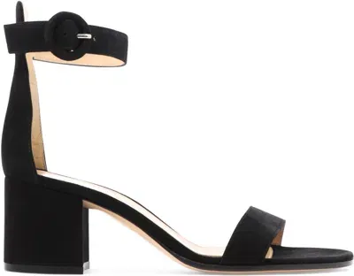 Gianvito Rossi Women's "versilia 60" Sandals In Black