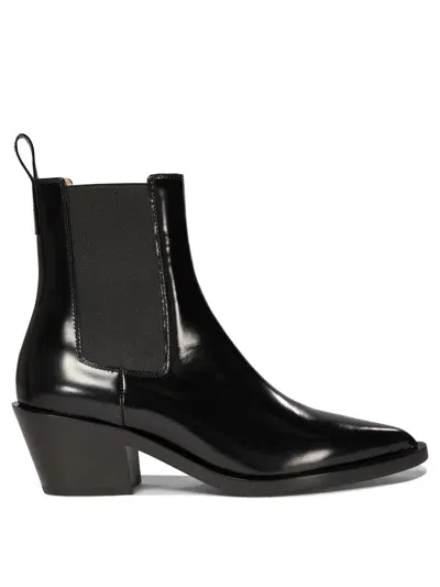 Gianvito Rossi Wylie Ankle Boots In Black