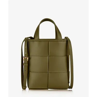 Gigi New York Chloe Mini Shopper In Green