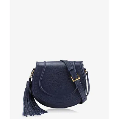 Gigi New York Jenni Saddle Bag In Blue