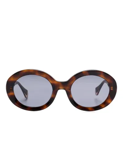 Gigi Studios Paola Sunglasses In Brown