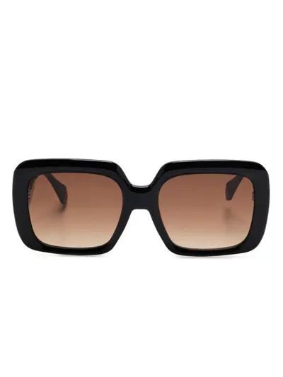 Gigi Studios Simona Sunglasses In Black