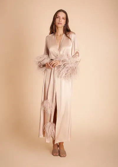 Gilda & Pearl Starring Role Long Robe In Pink