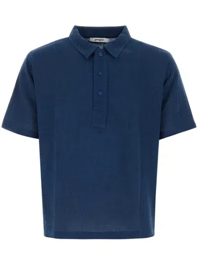 Gimaguas Enzo Cotton Polo Shirt In Blue