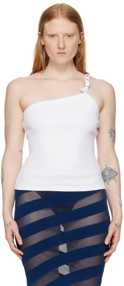 Gimaguas White Nicki Tank Top