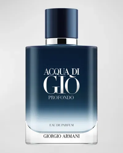 Giorgio Armani Acqua Di Giò Profondo Eau De Parfum, 3.4 Oz. In White