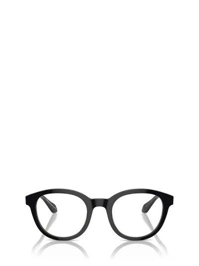 Giorgio Armani Eyeglasses In Top Black / Transparent Green